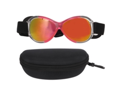 Gafas De Sol Rosas Para Perros Con Correa Ajustable