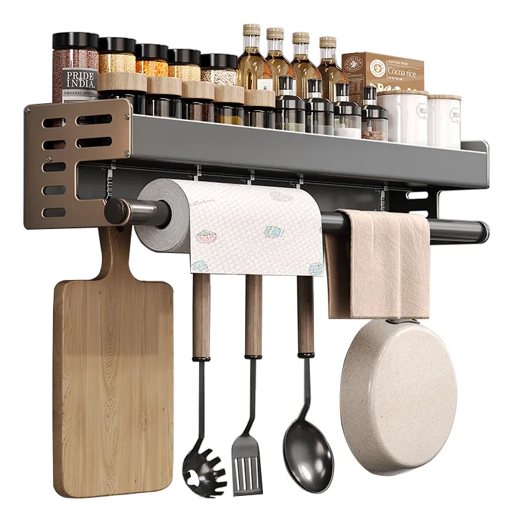 Estante de cocina, especiero, toallero, servilletero, juguete multiusos