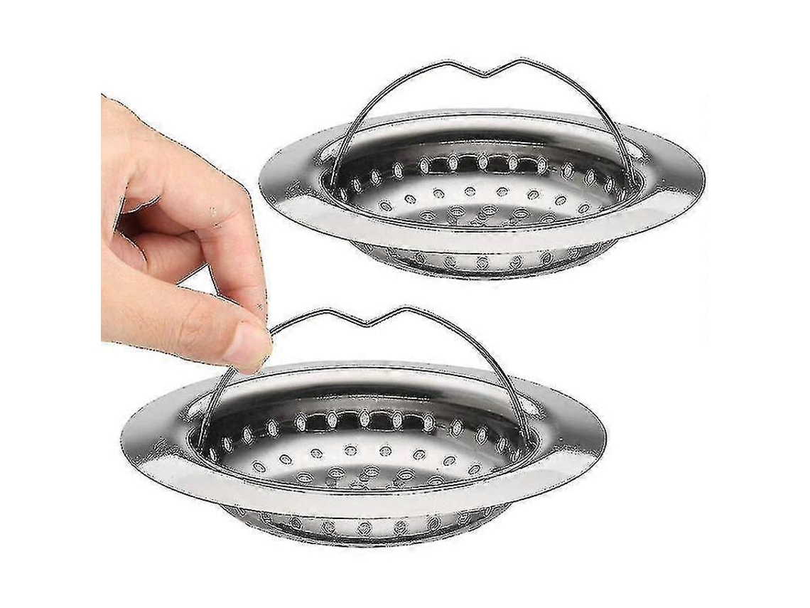 Omni-2 Filtros De Fregadero De Acero Inoxidable 304, Rejilla De Cocina, 110mm, Antiobstrucción, Fácil Limpieza