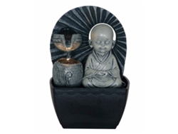 Signes Grimalt - Figuras Decorativas | Budas Decorativos - Figura Fuente de Buda - 19x12,5x13,5 cm