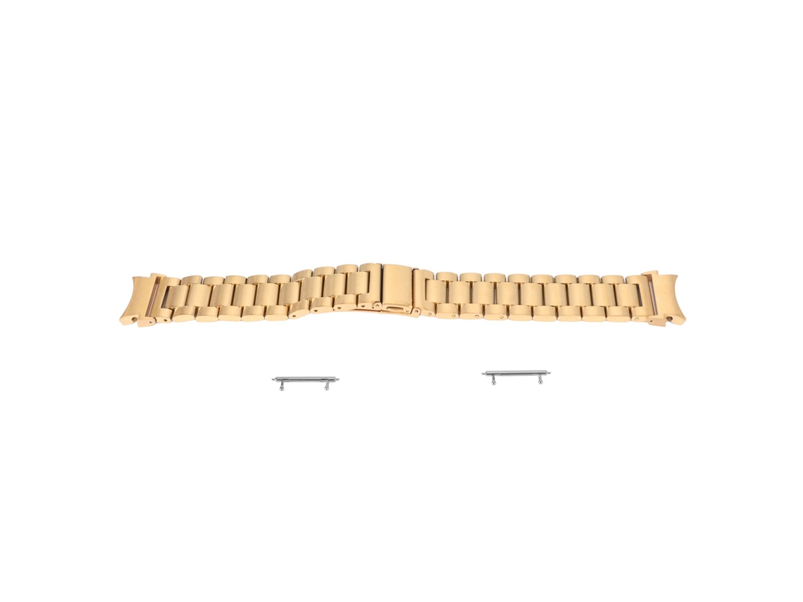 Correa de reloj de acero inoxidable (Compatible con Galaxy 4, de fácil reemplazo)