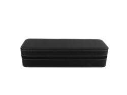 Caja de reloj con forro de terciopelo suave, características impermeables que garantizan protección contra polvo y arañazos, apariencia elegante y mano de obra fina.