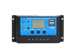 Controlador De Carga Solar 30a Con Pantalla Lcd Para Paneles Solares 12v/24v Identificación Automática