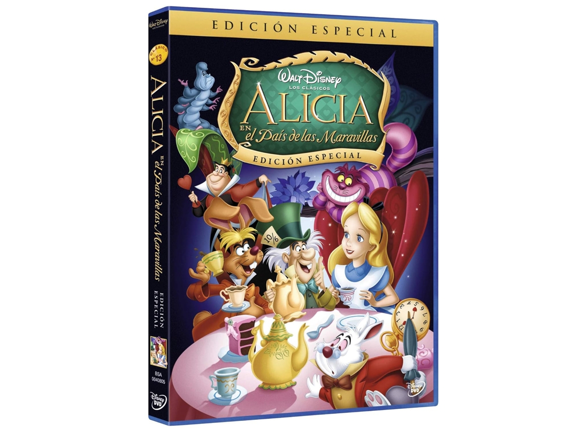 DVD Alice in Wonderland (De: Clyde Geronimi, Wilfred Jackson, Hamilton Luske - 1951)