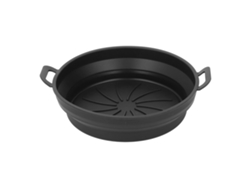 Revestimiento de silicona para freidora de aire plegable de 19 cm, resistente a altas temperaturas, con marca registrada.