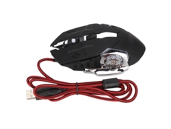 Ratón Mecánico Para Juegos Con Cable Rgb, 1200 Dpi, Luz De Respiración, Diseño De Teclas Laterales, Usb