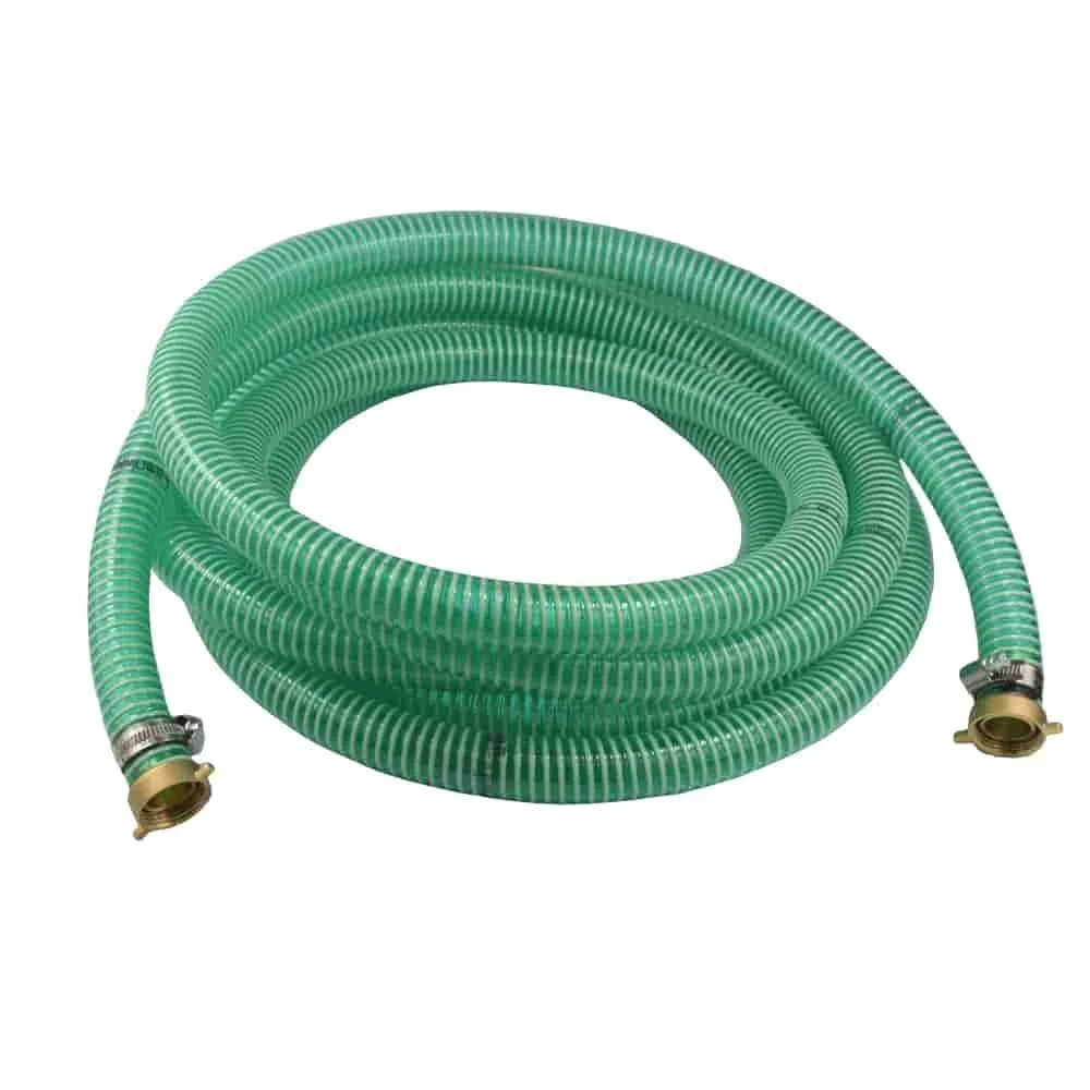 Mangueira De Sucção E Pressão 25mm 4m Com Conexão E Acessórios Em Aço Inoxidável