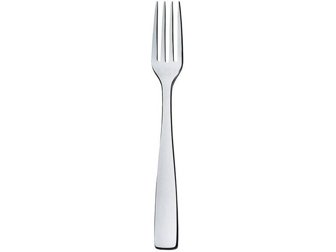 Set 6 Tenedores A DI ALESSI Knifeforkspoon Inox (Gris - Acero Inox - 19 cm)