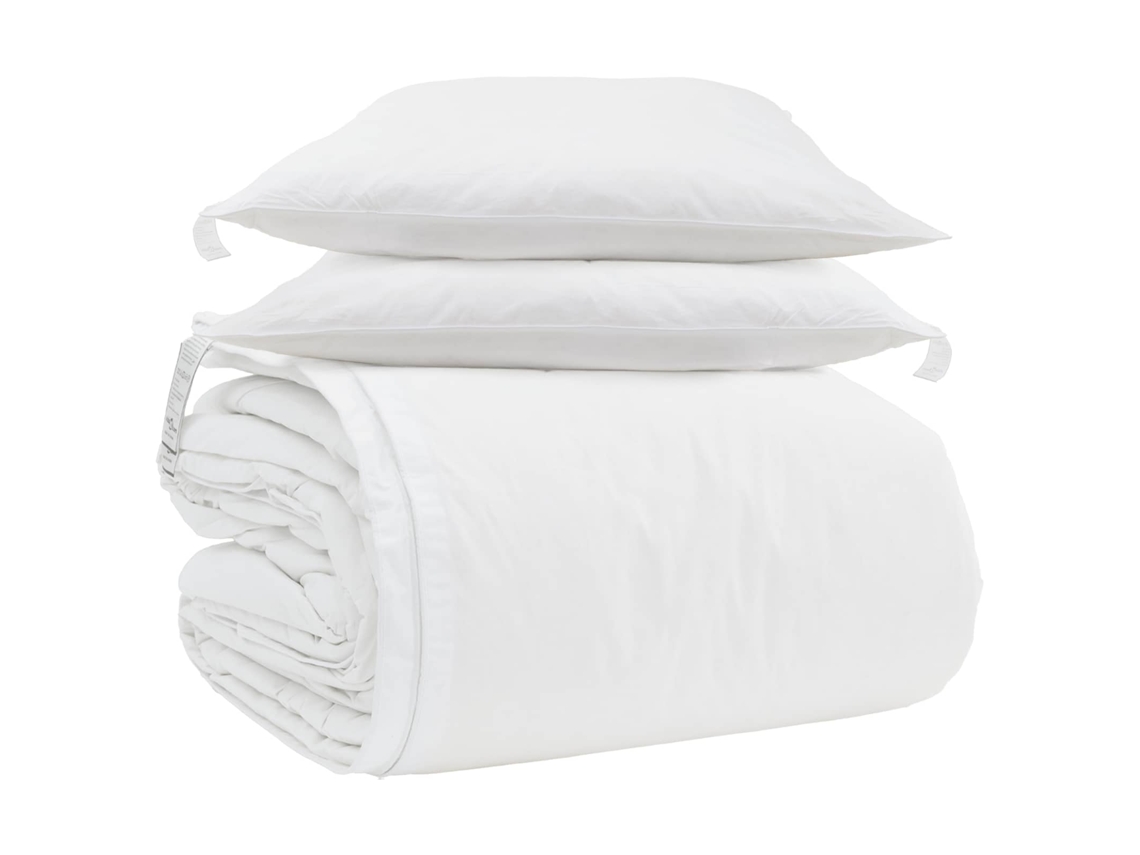 Juego De Edredón Con Almohada 3 Uds | Duvet Pluma De Pato