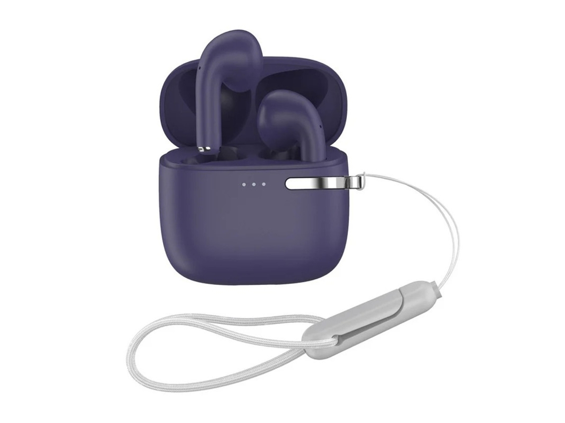 Auriculares Horas Duração Yizhood Bluetooth Morado