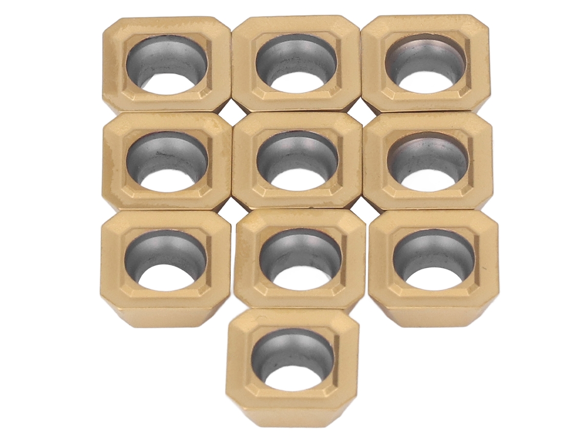 10 Cuchillas De Carburo Recubiertas Para Mecanizado Cnc, Para Torneado Y Fresado, De Acero Resistente Al Desgaste.