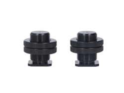 Adaptador de montaje para micrófono con rosca de 5/8 a 1/4, convertidor de zapata para trípode (paquete de 2)