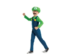 Disfraz de Niño LIRAGRAM ESPAÑA Luigi Nintendo Super Mario Deluxe  (4 - 6 años)
