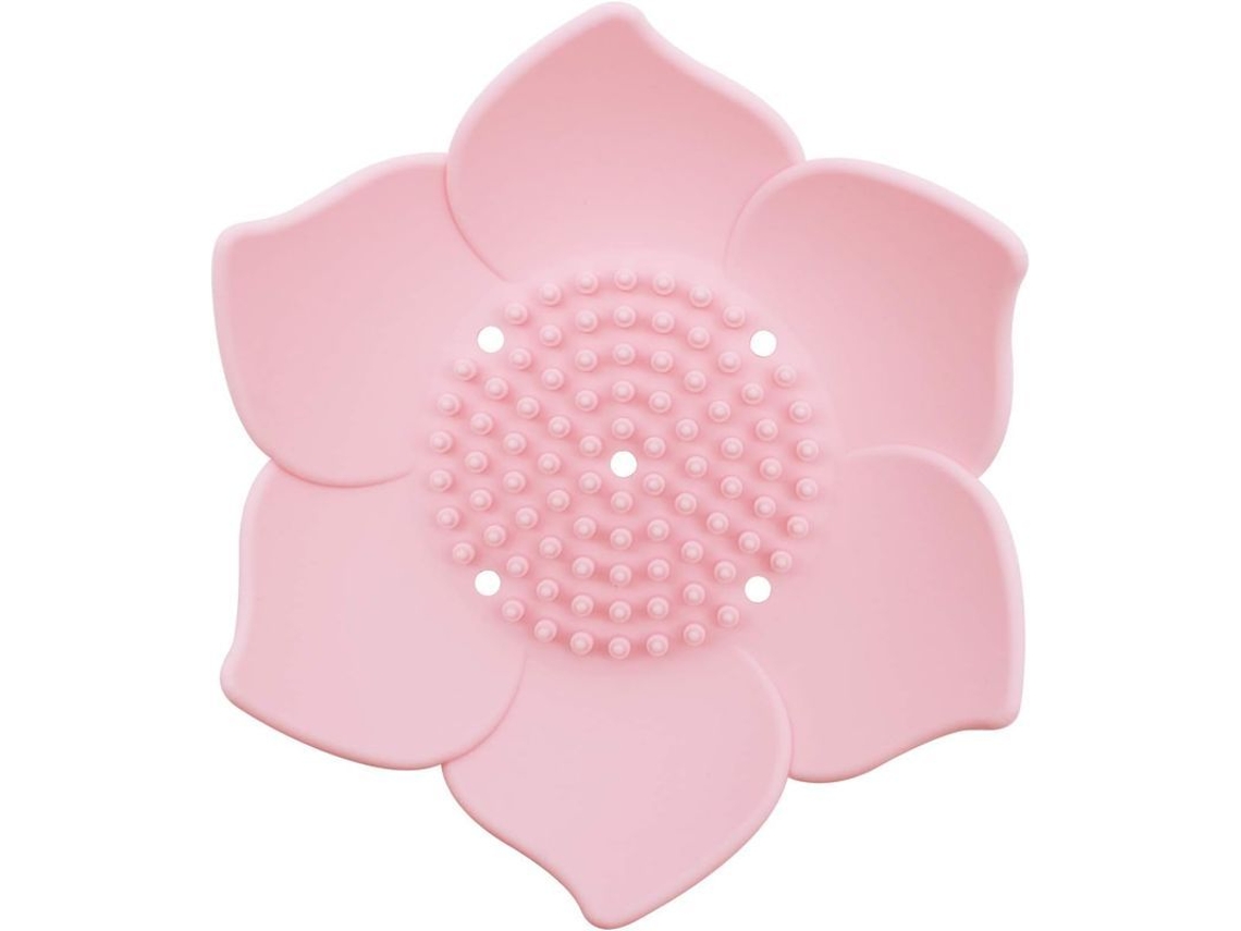 2026-bandeja De Jabón De Silicona Flexible, Portajabón Con Escurridor Para Baño Y Cocina, Rosa, 2 Piezas