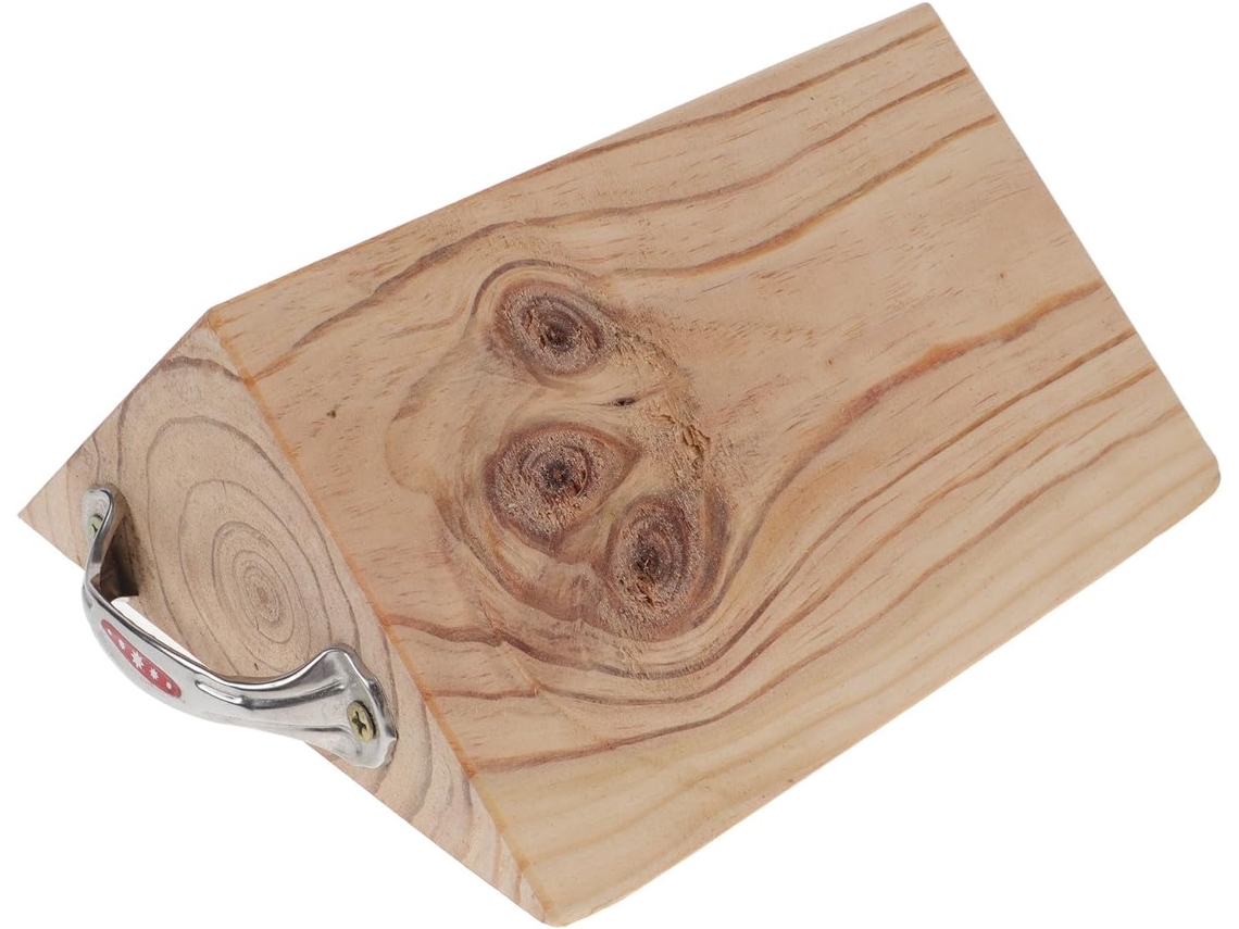 Calzo De Rueda De Madera Dura De 20x16x9 Cm Para Camión Y Remolque, Bloque Estabilizador Antideslizante, Remolque