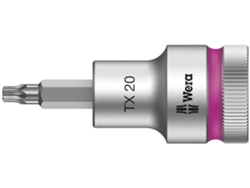 Vaso de punta Zyklop con función de retención 1/2" 8767 C HF TORX 20 x 60 mm WERA 05003830001