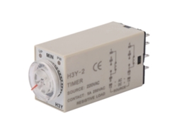 2026-relé De Tiempo Retardo De Alta Precisión H3y-2 8 Pines 220vac(6m) Temporizador