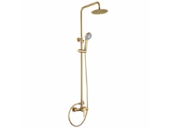 Columna de ducha Imex Roma Oc Bdr001 Oc de acero inoxidable, 150 cm, 1 posición