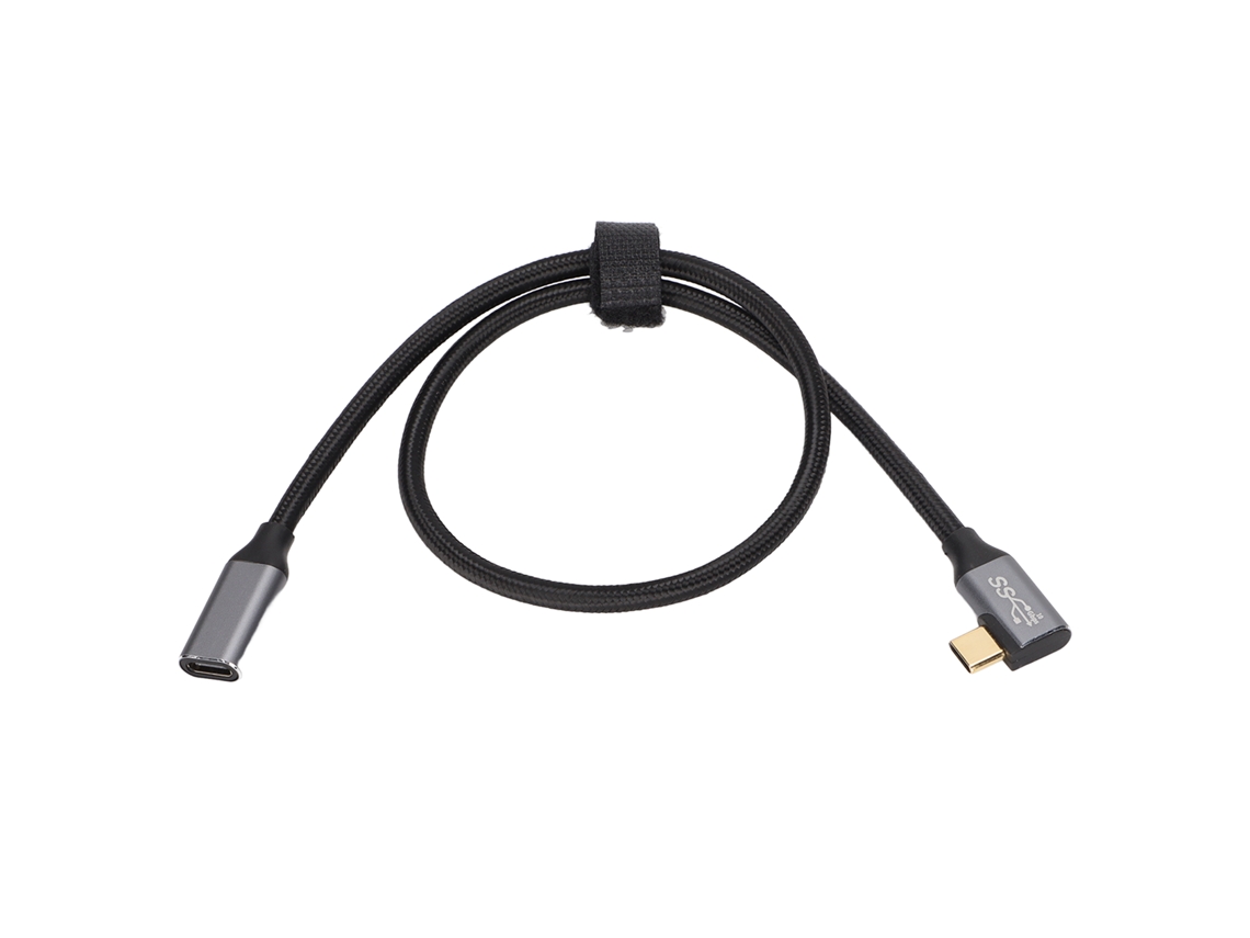 Cabo Pd 100w Usb 3.1 Gen2 Type-c 0.5m Para Projeção Hd 4k 60hz Transmissão De Dados E Carregamento Rápido
