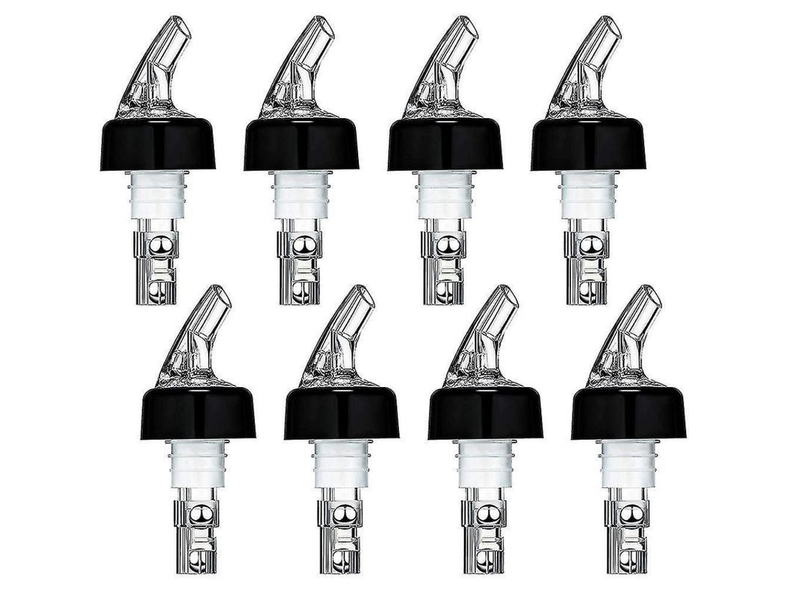 Boquillas Medidoras Automáticas Para Botellas, Boquilla Con Cola Y Collarín, Plástico, 30 Ml (1 Oz)