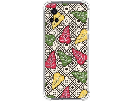 Carcasa Vivo Y52 5G TUMUNDOSMARTPHONE Dibujos Antigolpes Flores 11 Multicolor
