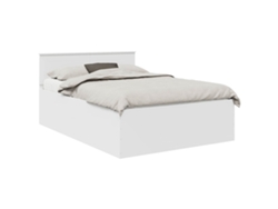 Maison Exclusive - Estructura De Cama 140 X 200 Cm Madera De Ingeniería