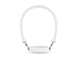Asa Para Botella De Agua Con Correa De Silicona Ajustable Para Botellas De 8 A 40 Oz - Accesorio Blanco