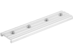 Rieles De Cortina Ajustables De 3 Piezas Accesorios Para Ventanas Barras De Cortina Sin Perforaciones Para Techo Conector Eléctrico De