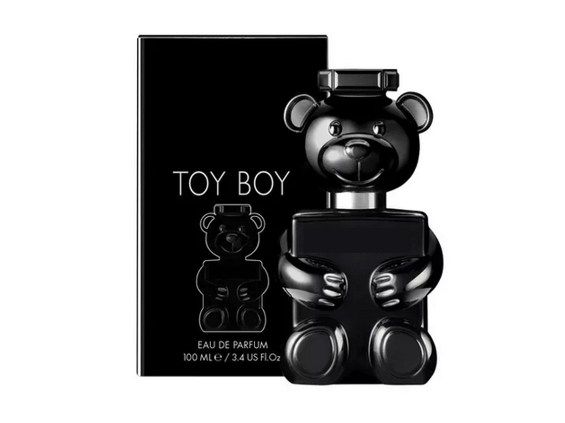 Perfume 100ml Fragrancia Ligera Suave Unisex Forma De Oso Negro Romántico Para Mujeres Y Hombres