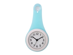 Reloj Colgante Moderno E Impermeable Para Baño, Cocina Y Decoración Del Hogar (azul)