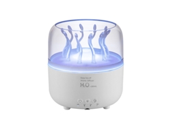 Humidificador de aromaterapia con lámpara de atmósfera Medusa con pulverizador dinámico giratorio MDUG y atomización ultrasónica.