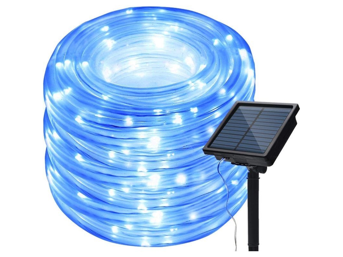 2026-35225-luces De Cuerda Led Solares Exteriores Impermeables Con 200 Luces Y 8 Modos De Iluminación