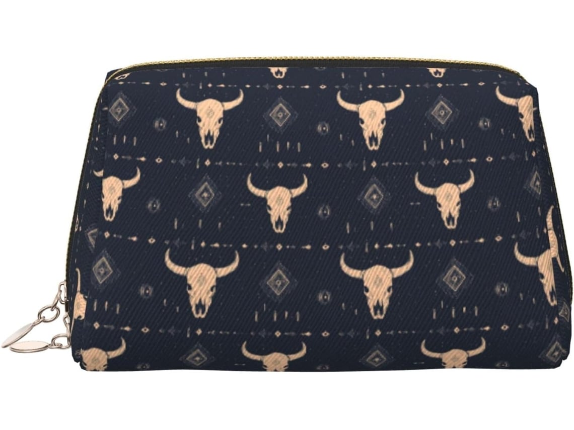 Bolsa De Viaje Cuero Organizador Para Mujer Diseño Estampado Vacaciones