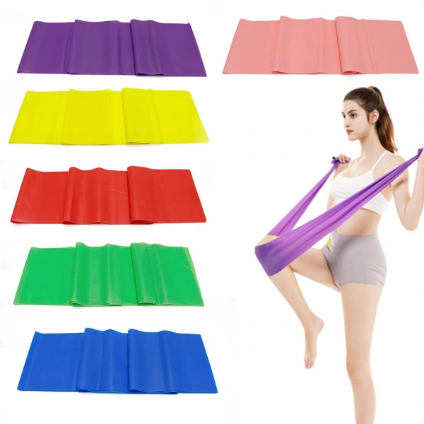 Banda Para Yoga, Entrenamiento De Resistencia Y Rehabilitación: Banda Elástica De Talla Única, Perfecta Para La Práctica De Yoga.