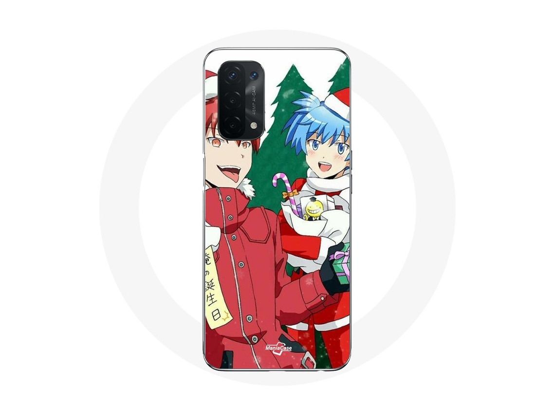 Oppo A74 Karma Enagisa Assassination Classroom Anime Estuche para el día de Navidad MANIACASE