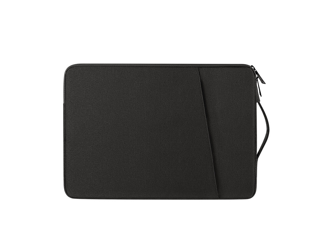 Maletín negro para portátil, misterioso y elegante, tamaño universal de 14,1 a 15,4 pulgadas, Yunzii (compatible con el nuevo Mac de 16 pulgadas).