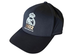 Gorra REAL MADRID Negra 1902 Junior