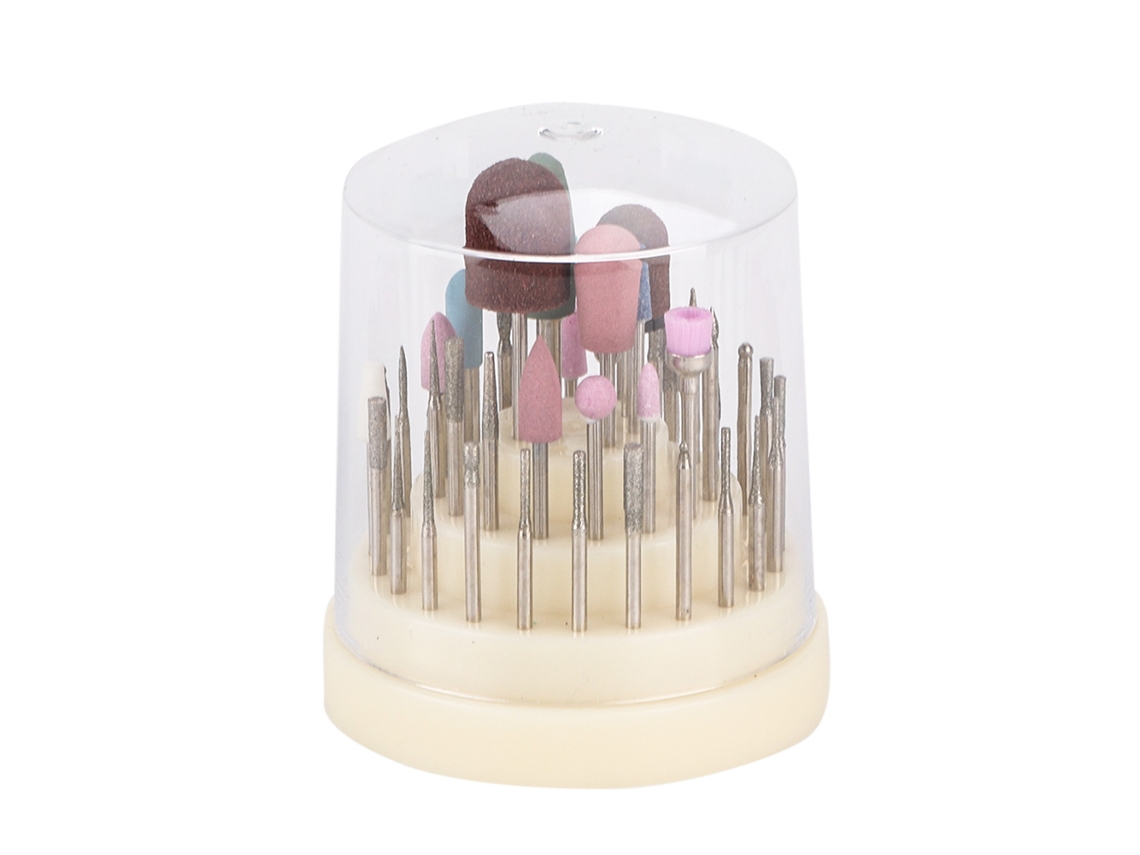 Kit De 45 Brocas Para Taladro De Uñas, Herramientas Eléctricas Para Manicura, Pedicura Y Decoración De Uñas.