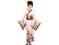 Disfraz de Mujer PARTILANDIA kimono tradicional japonés pastel (Tam.: M)