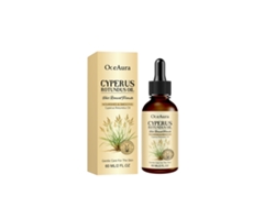 El aceite esencial de Cyperus de Oceanaura hidrata la piel.