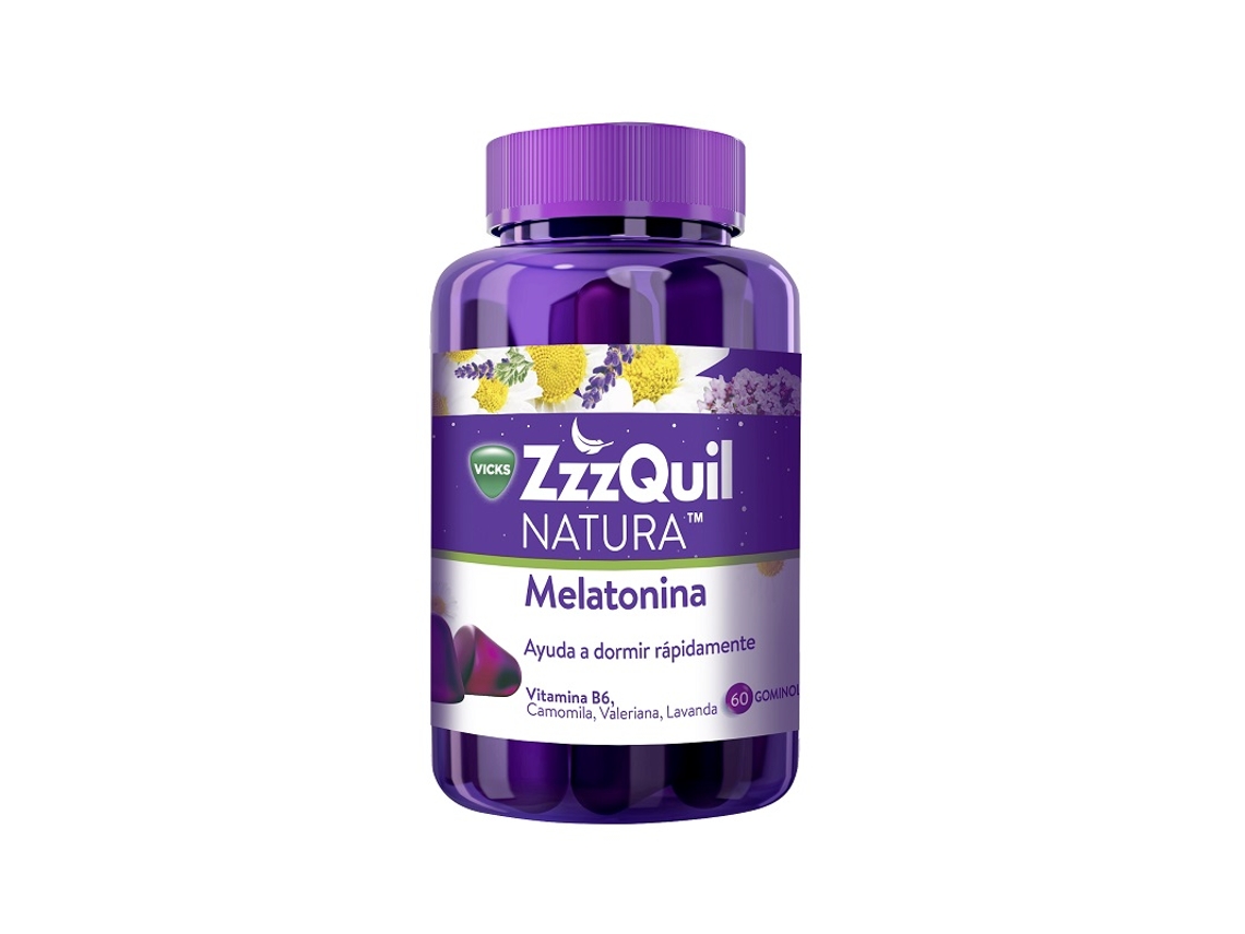 Complemento Alimentar ZZZQUIL Zzzquil Gominolas Melatonina 60 Ct