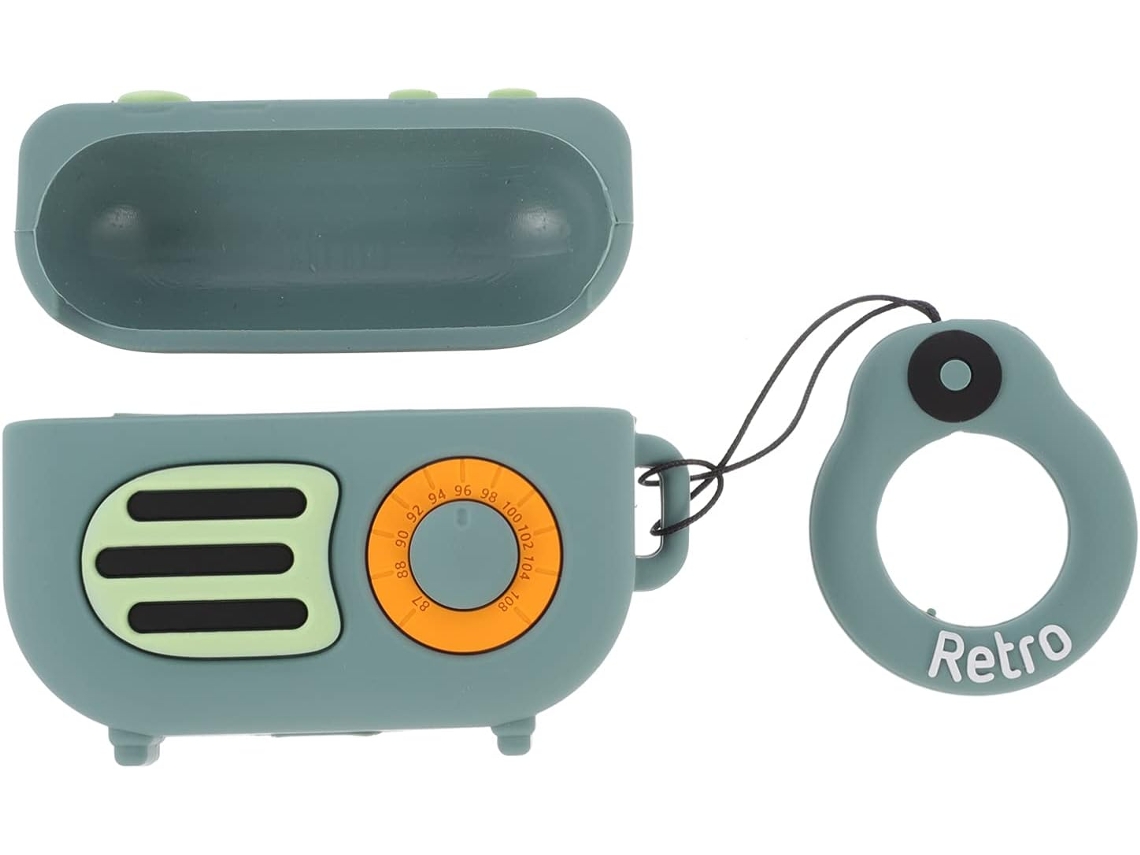 Auriculares retro con forma de radio: protección, carga y un diseño único. Gokoco (1 unidad)