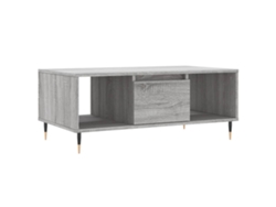 Mesa de centro Sonoma MAISON EXCLUSIVE, madera gris (90 x 50 x 36,5 cm)