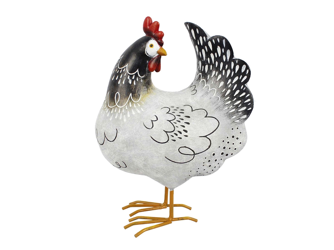 Figura Decorativa SIGNES GRIMALT Gallina 12,5x24,5x18 cm