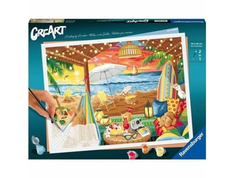 Juego de Manualidades RAVENSBURGER Cozy Cabana Cartón