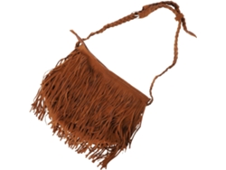 Bolso De Hombro Ciieeo Chic Con Borla En Piel Sintética, Gran Capacidad Y Duradero.