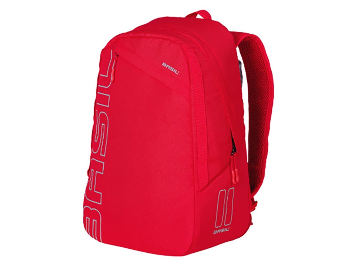 Mochila de Ciclismo BASIL Flex (11-20 L - Rojo)