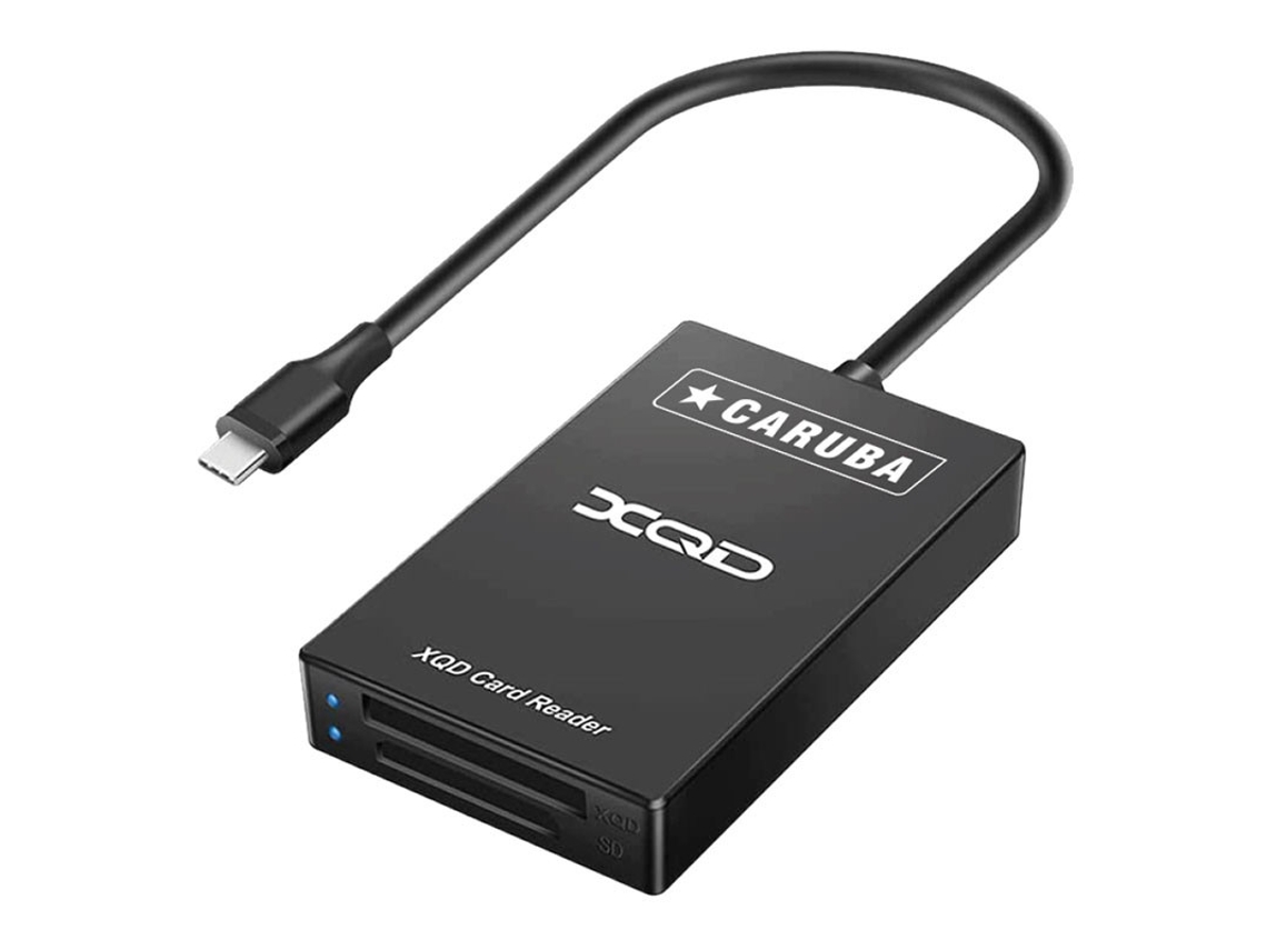 Lector de tarjetas SD+XQD Caruba
