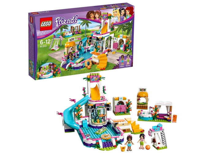 LEGO Friends: Piscina de verano Heartlake - 41313 (Edad Mínima: 6 - 589 Piezas)