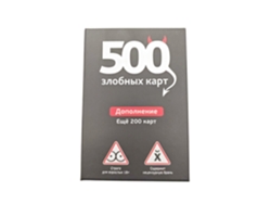 Juego De Mesa: 500 Cartas Malvadas, Más 200 Adicionales.